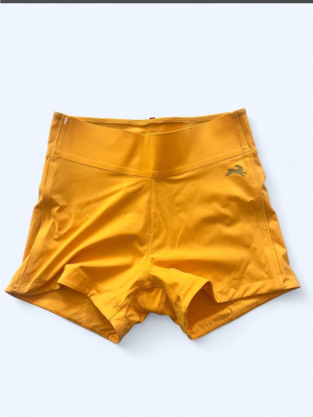 Like-new Tracksmith Allston Short Marigold Size M